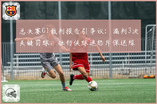 总决赛G1裁判报告引争议：漏判3次关键罚球，独行侠球迷怒斥保送绿军