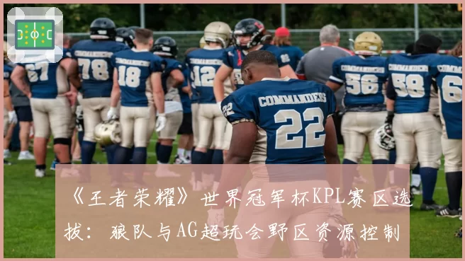 《王者荣耀》世界冠军杯KPL赛区选拔：狼队与AG超玩会野区资源控制率对比