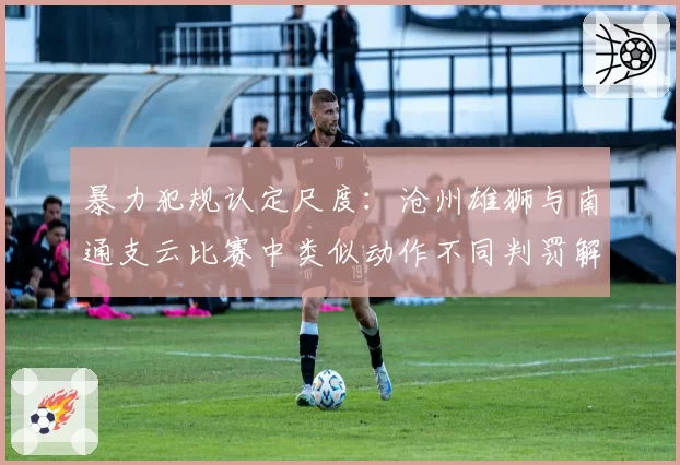 暴力犯规认定尺度：沧州雄狮与南通支云比赛中类似动作不同判罚解读