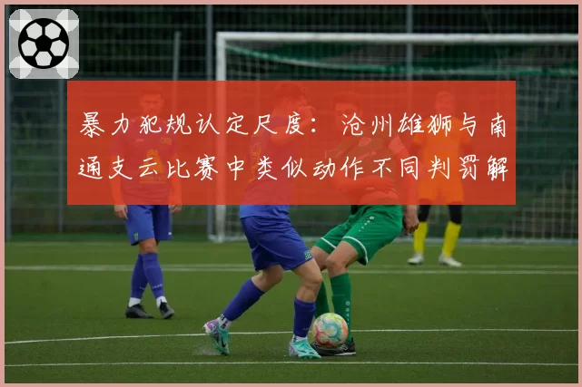 暴力犯规认定尺度：沧州雄狮与南通支云比赛中类似动作不同判罚解读